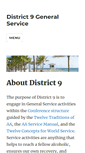 Mobile Screenshot of district9aa.org